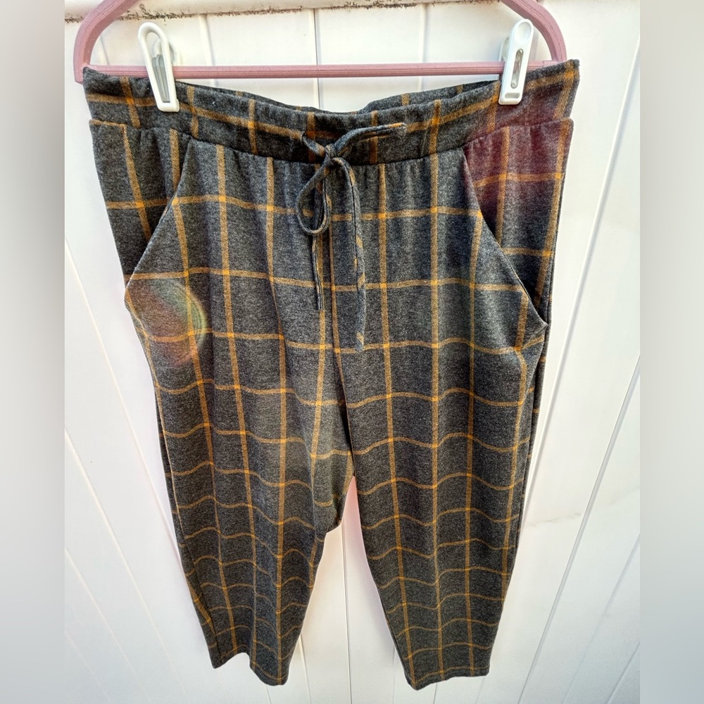 P.S. Kate Gray and Gold Women’s Dress Pants Size 2X